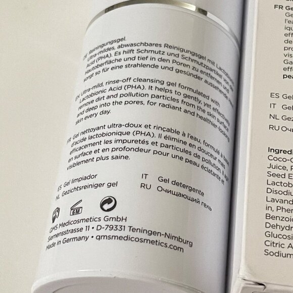 QMS Medicosmetics BNIB Ultra Milk Epigen Pollution Detox Cleansing Gel - 150 ml - Picture 6 of 9